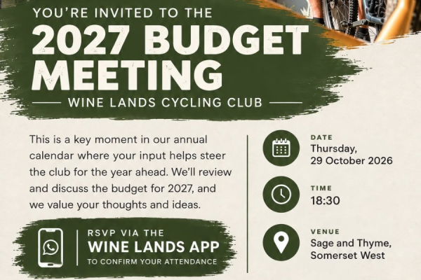 WLCC 2027 Budget Meeting